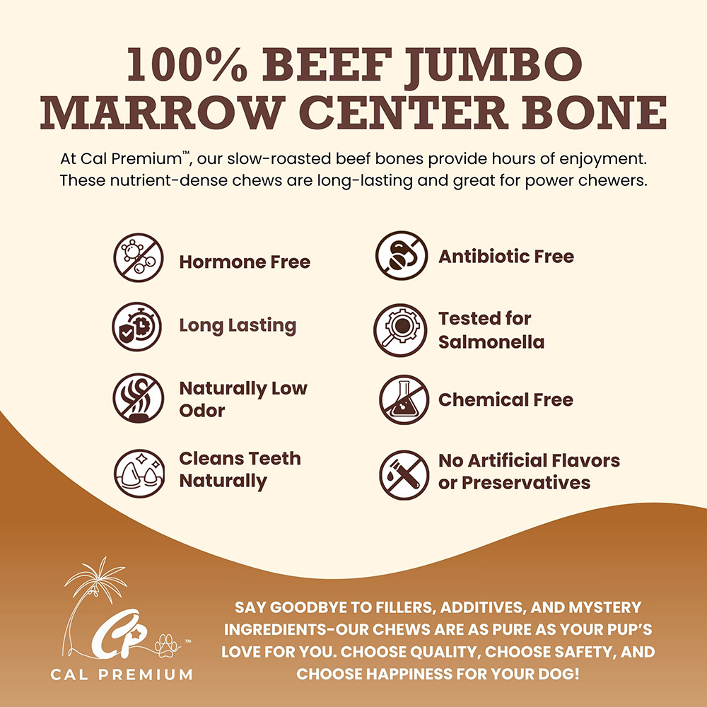 Jumbo Marrow Center Bones 6-7" 20 ct - Image 4