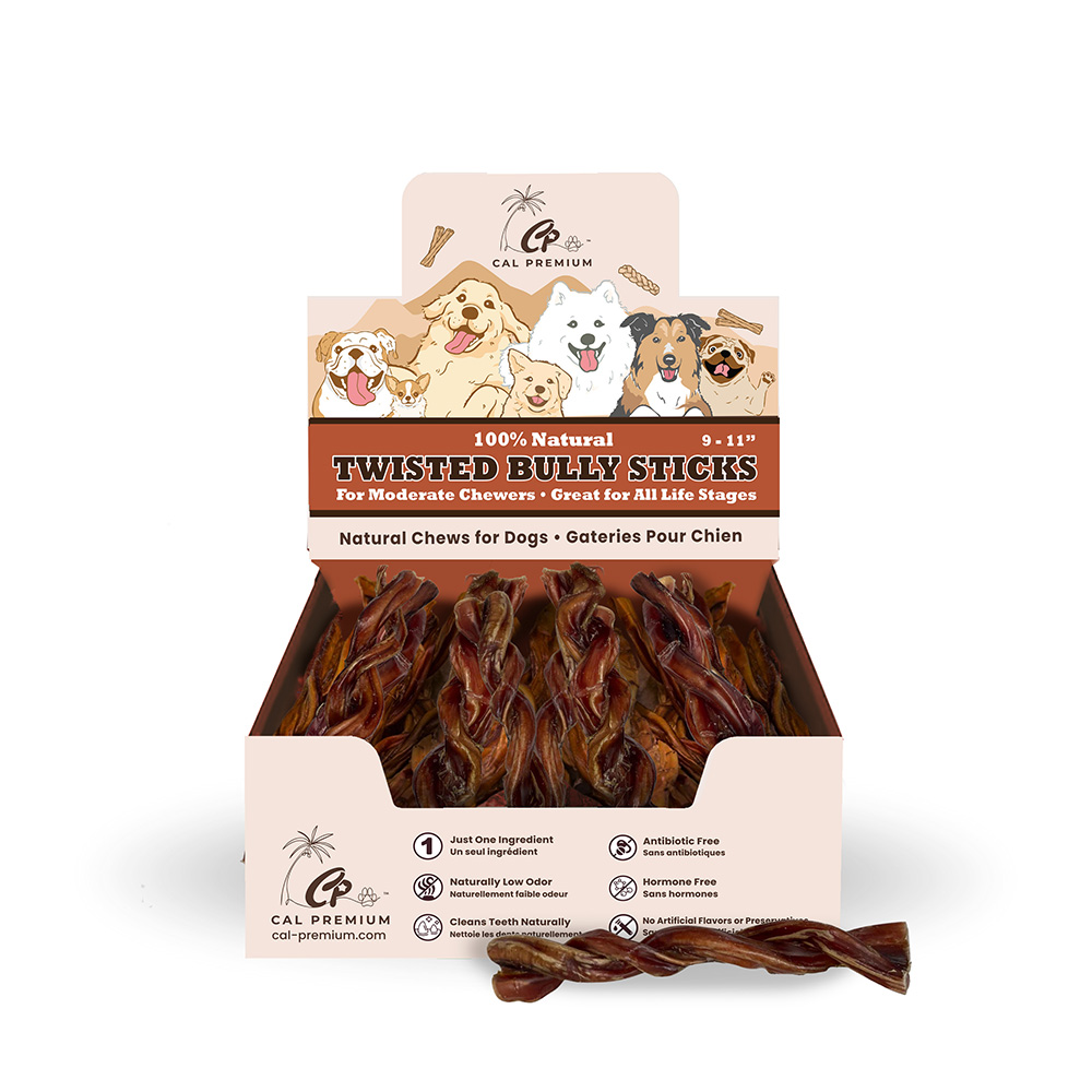 Twisted Bully Sticks 9-11" 15ct