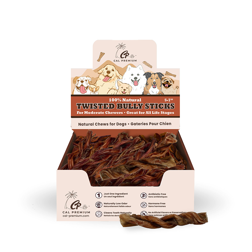 Twisted Bully Sticks 5-7" 20 ct