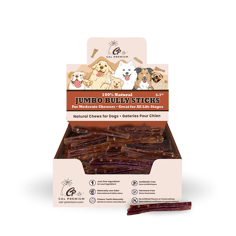 Jumbo Bully Sticks 5-7" 35 ct