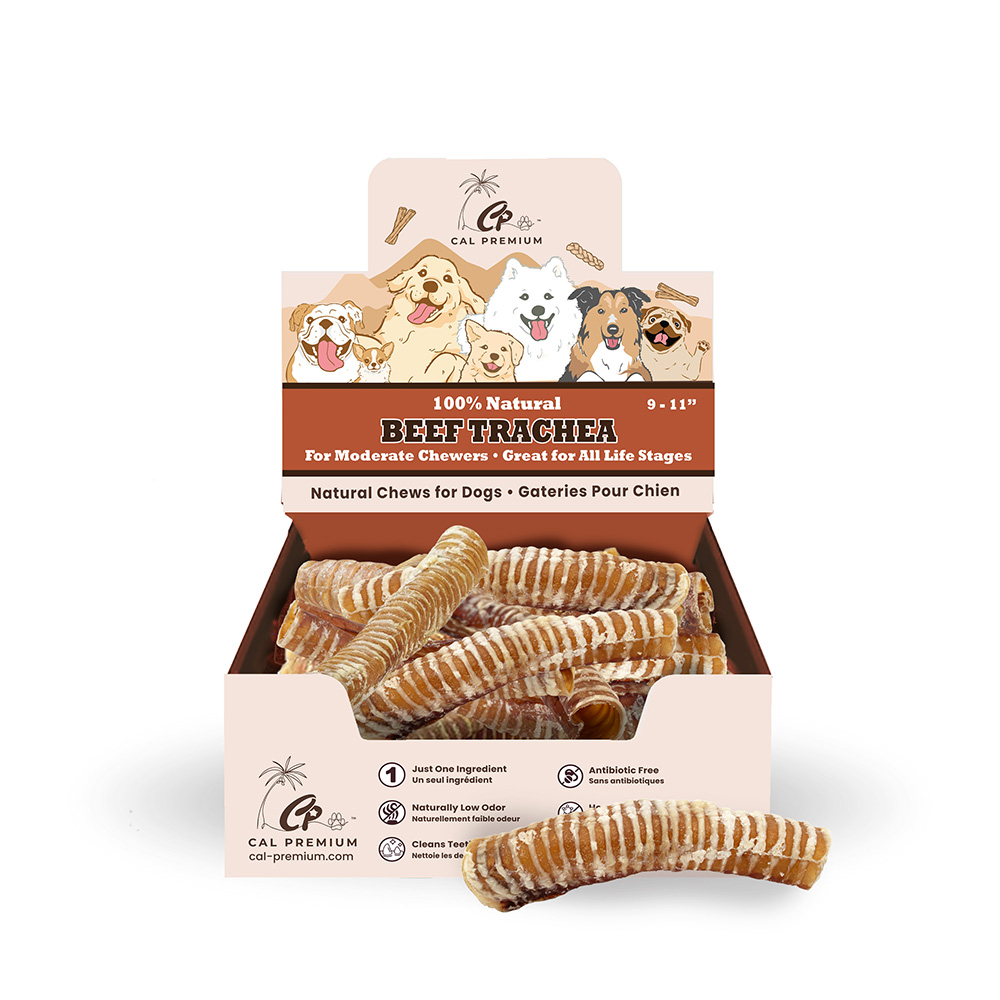 Beef Trachea 9-11" 10 ct