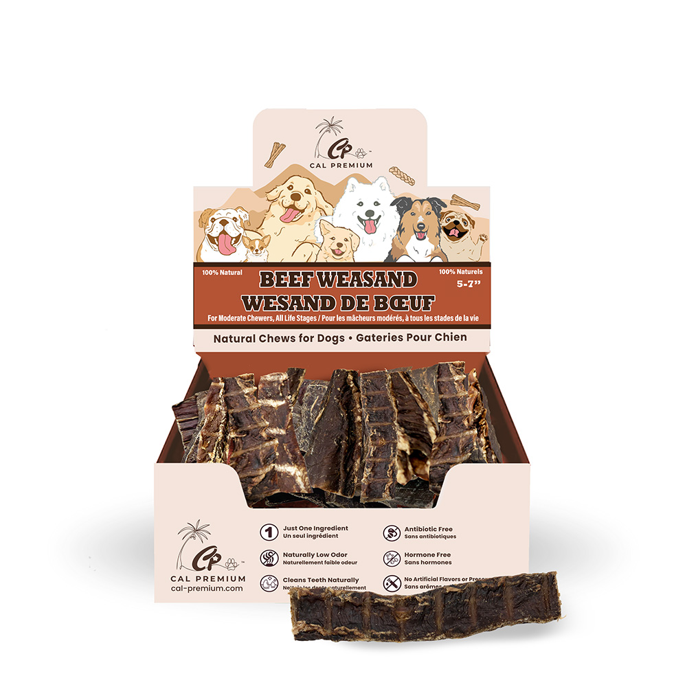 Beef Jerky (Weasand) 5-7" 35 ct