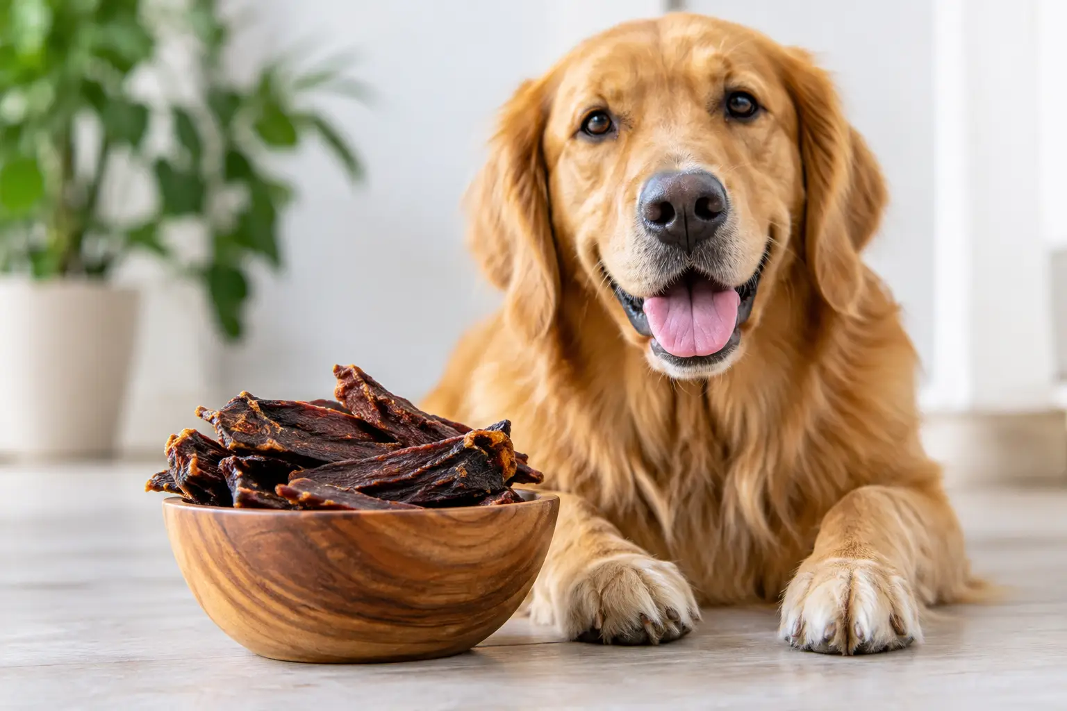 Natural Beef Jerky Dog Treats for Happy Pups