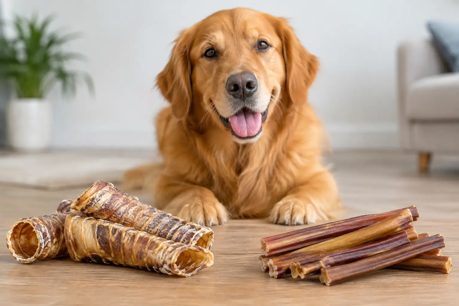 Trachea Versus Bully Sticks: Which Chew Fits?